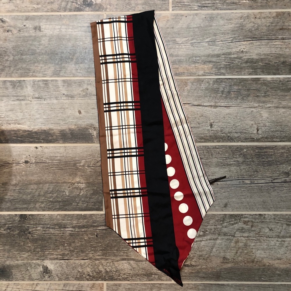 Vintage Anne Klein Silk Scarf !